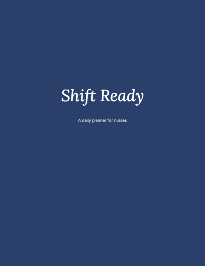 Front cover from Shift Ready